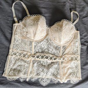 Victoria's Secret Lace Corset Top
